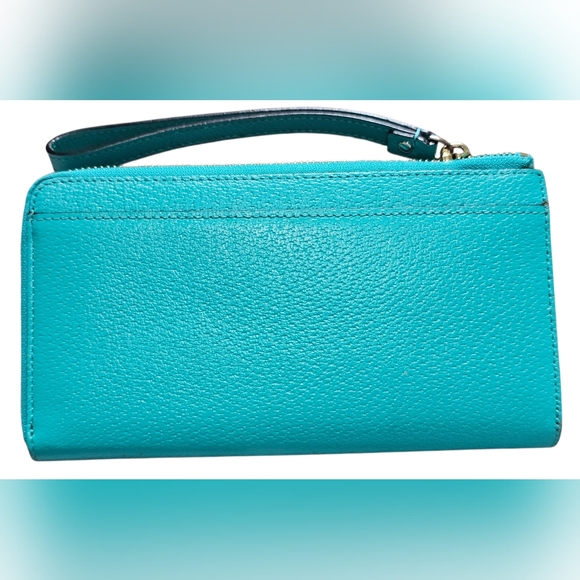 Kate Spade Aqua/Teal Wristlet - Picture 2 of 8